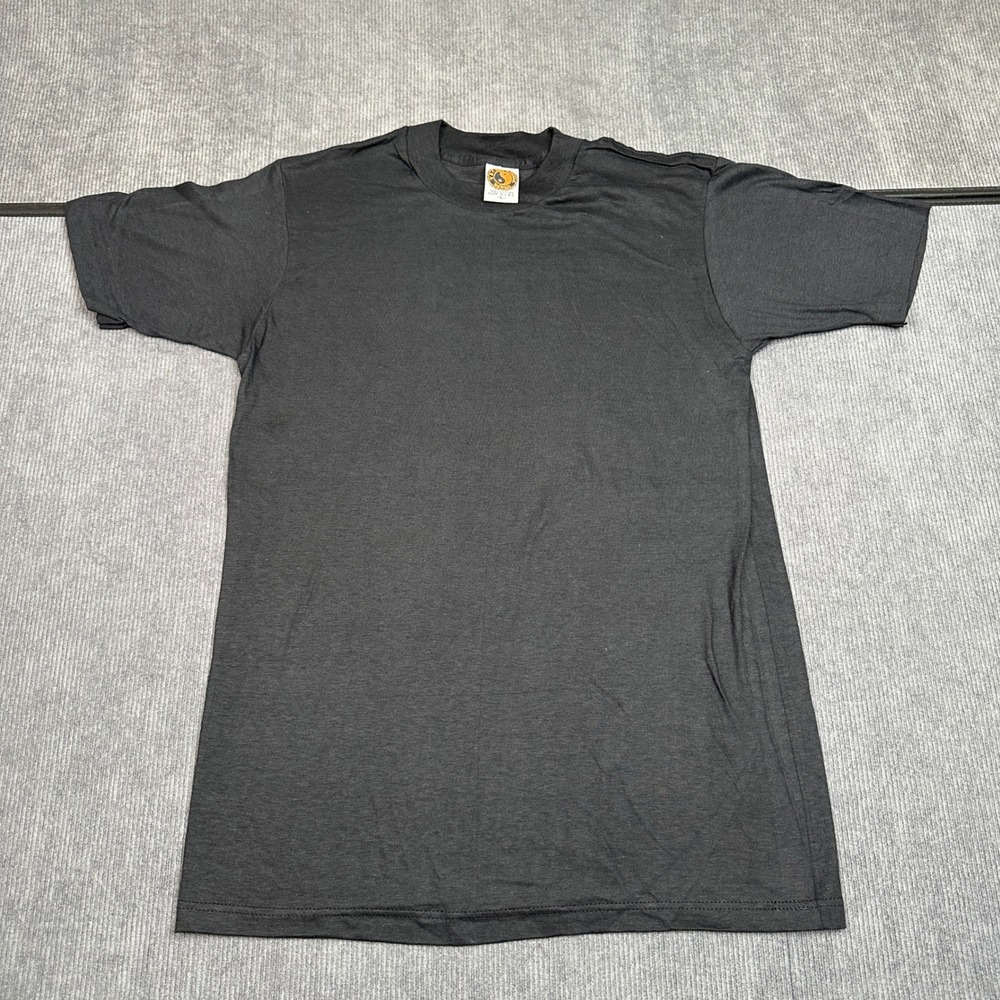 T&C Surf Designs Hawaii‎ Vintage Blank T-Shirt Black Cotton Made in USA Mens L